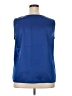 Kasper Blue Sleeveless Blouse Size 2X - photo 2