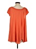 Free People Orange Short Sleeve Blouse Size S - photo 2