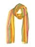 Echo Design 100% Polyester Stripes Yellow Scarf One size - photo 1