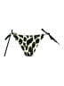 Solid & Striped Animal Print Ivory Swimsuit Bottoms Size M - photo 2