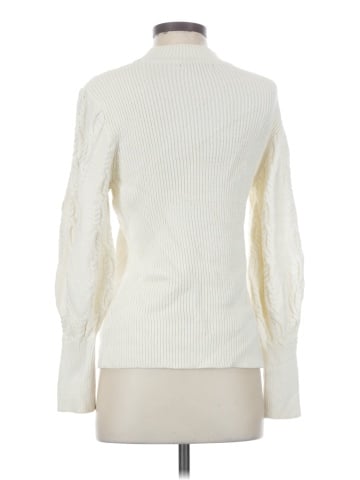 Cable Stitch Turtleneck Sweater (view 2)