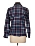 Basic Editions 100% Polyester Blue Long Sleeve Blouse Size L - photo 2