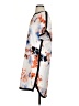 DKNYC 100% Polyester Print Gray Casual Dress Size S - photo 5