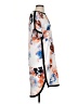 DKNYC 100% Polyester Print Gray Casual Dress Size S - photo 4