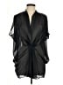 Zoa 100% Polyester Black Short Sleeve Blouse Size M - photo 1