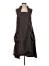 Sun Kim 100% Polyester Brown Vest Size XS - photo 1