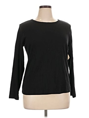 St. John's Bay 3/4 Sleeve T-Shirt (view 1)
