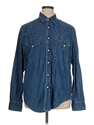 Levi's Long Sleeve Button-Down Shirt (view 1)