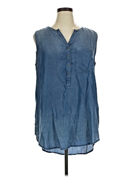 Terre Bleue Sleeveless Blouse