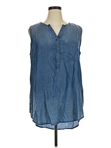 Terre Bleue Sleeveless Blouse (view 1)