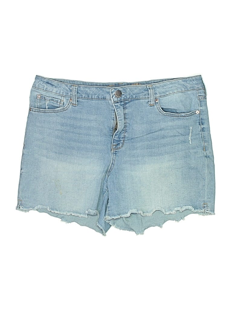 Pre-owned Seven7 Denim Shorts In Blue