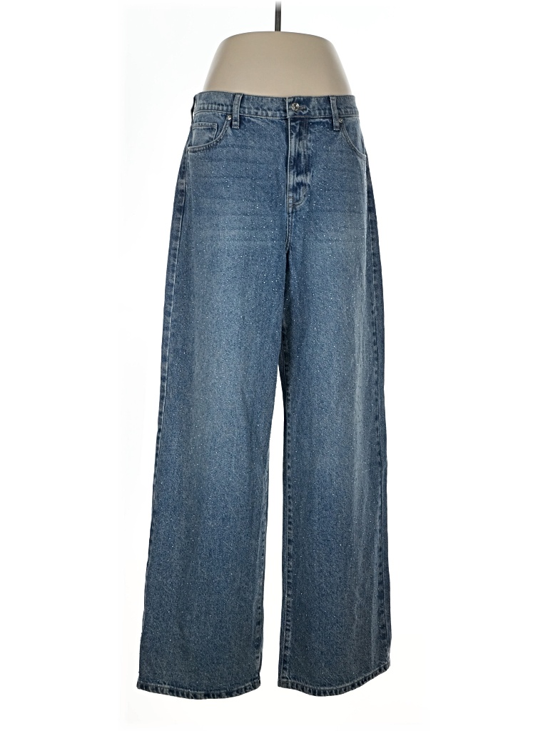 Pre-owned Dkny Jeans Jeans In Blue
