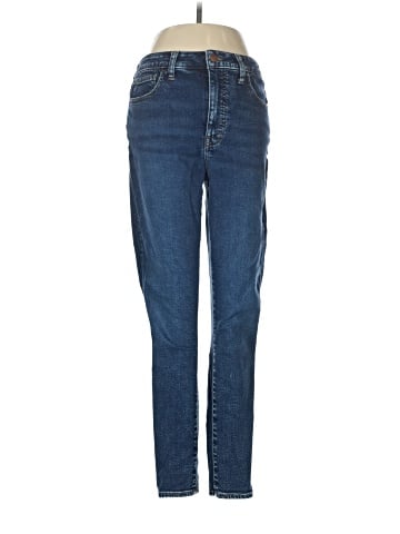 Madewell Curvy Roadtripper Authentic Skinny Jeans in Litchfield Wash (view 1)