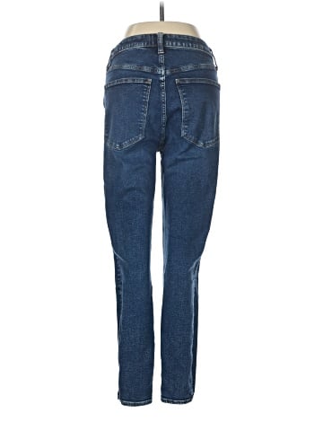 Madewell Curvy Roadtripper Authentic Skinny Jeans in Litchfield Wash (view 2)