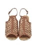 Coach 100% Leather Tan Sandals Size 7 1/2 - photo 2