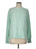 J.Crew Factory Store Tweed Green Pullover Sweater Size L - photo 1