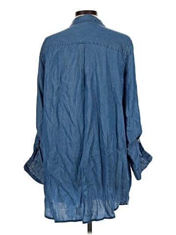 Intro 3/4 Sleeve Button-Down Shirt (view 2)