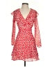 Free People 100% Polyester Hearts Red Cocktail Dress Size XS - photo 1