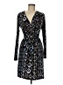 Veronica M. Animal Print Blue Cocktail Dress Size M - photo 1
