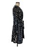 Veronica M. Animal Print Blue Cocktail Dress Size M - photo 4