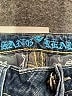 Sang Real Paisley Blue Jeans Size 29 waist - photo 7