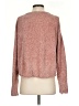 Mudd 100% Polyester Tweed Pink Pullover Sweater Size S - photo 2