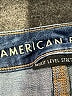 American Eagle Outfitters Solid Blue Jeans Size 10 - photo 7