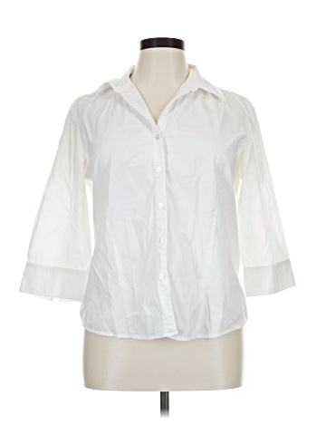 Kim Rogers 3/4 Sleeve Button-Down Shirt (view 1)