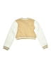Little Lass Hearts Gold Jacket Size 8 - photo 2