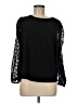 Ann Taylor LOFT Black Long Sleeve Blouse Size M - photo 1