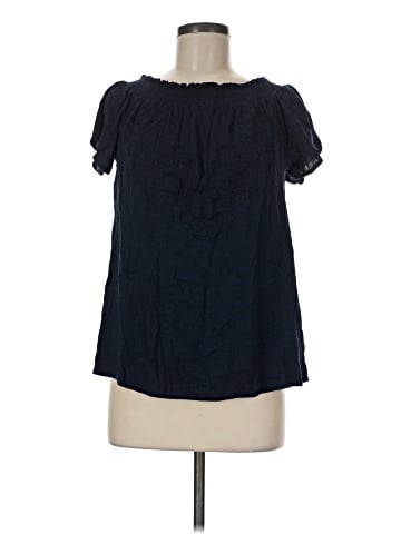 Lucky Brand Short Sleeve Blouse (view 1)