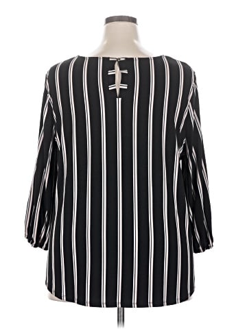 Adrianna Papell 3/4 Sleeve Blouse (view 2)