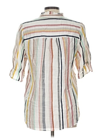 Maeve by Anthropologie Short Sleeve Blouse (view 2)