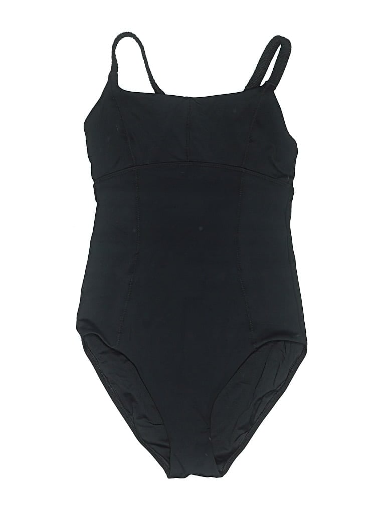 Pre-owned Athleta One Piece Swimsuit In Black