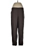 Eileen Fisher 100% Linen Solid Brown Gray Active Pants Size M - photo 1