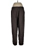 Eileen Fisher 100% Linen Solid Brown Gray Active Pants Size M - photo 2