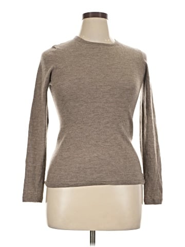 Kinross Cashmere Pullover Sweater (view 1)