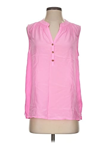 Lilly Pulitzer Sleeveless Silk Top (view 1)