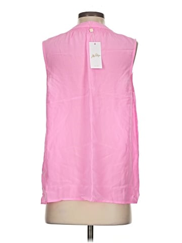 Lilly Pulitzer Sleeveless Silk Top (view 2)