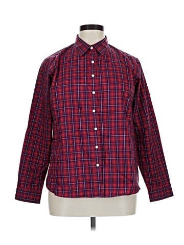 Lands' End Long Sleeve Button-Down Shirt (view 1)