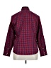 Lands' End 100% Supima Cotton Checkered-gingham Red Long Sleeve Button-Down Shirt Size 16 (petite) - photo 2