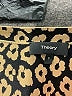 Theory Animal Print Gold Cardigan Size S - photo 7