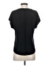 Bar III Black Short Sleeve Blouse Size S - photo 2