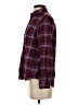 Lands' End Plaid Burgundy Long Sleeve Button-Down Shirt Size 4 (petite) - photo 5