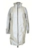 Per Se By Carlisle 100% Polyurethane Silver Raincoat Size 2 - photo 1
