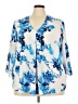 Rose + Olive 100% Polyester Blue Kimono Size 3X - photo 1