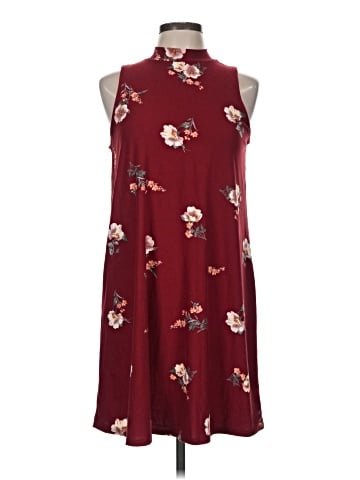 Pink Rose Casual Dress (view 1)
