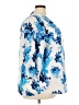 Rose + Olive 100% Polyester Blue Kimono Size 3X - photo 4