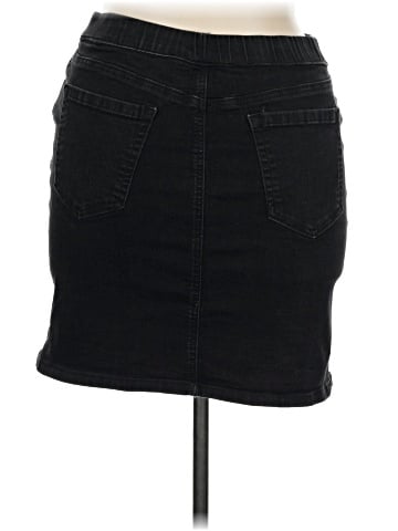 Style&Co Denim Skirt (view 2)