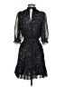 Joie 100% Polyester Black Cocktail Dress Size XS - photo 2